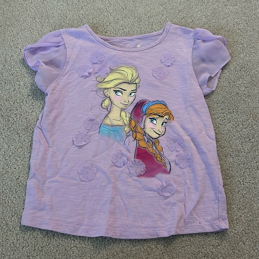 Disney Anna and Elsa shirt